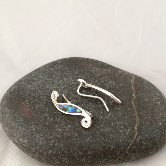 EarClimber TW27 Paua Double ended Spiral