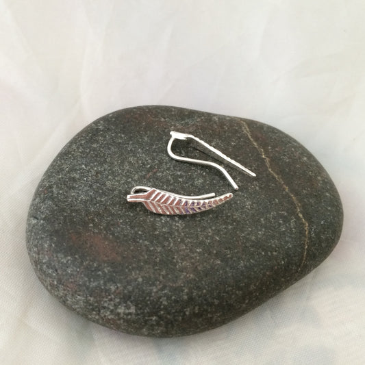 EarClimber TW15 Silver Fern