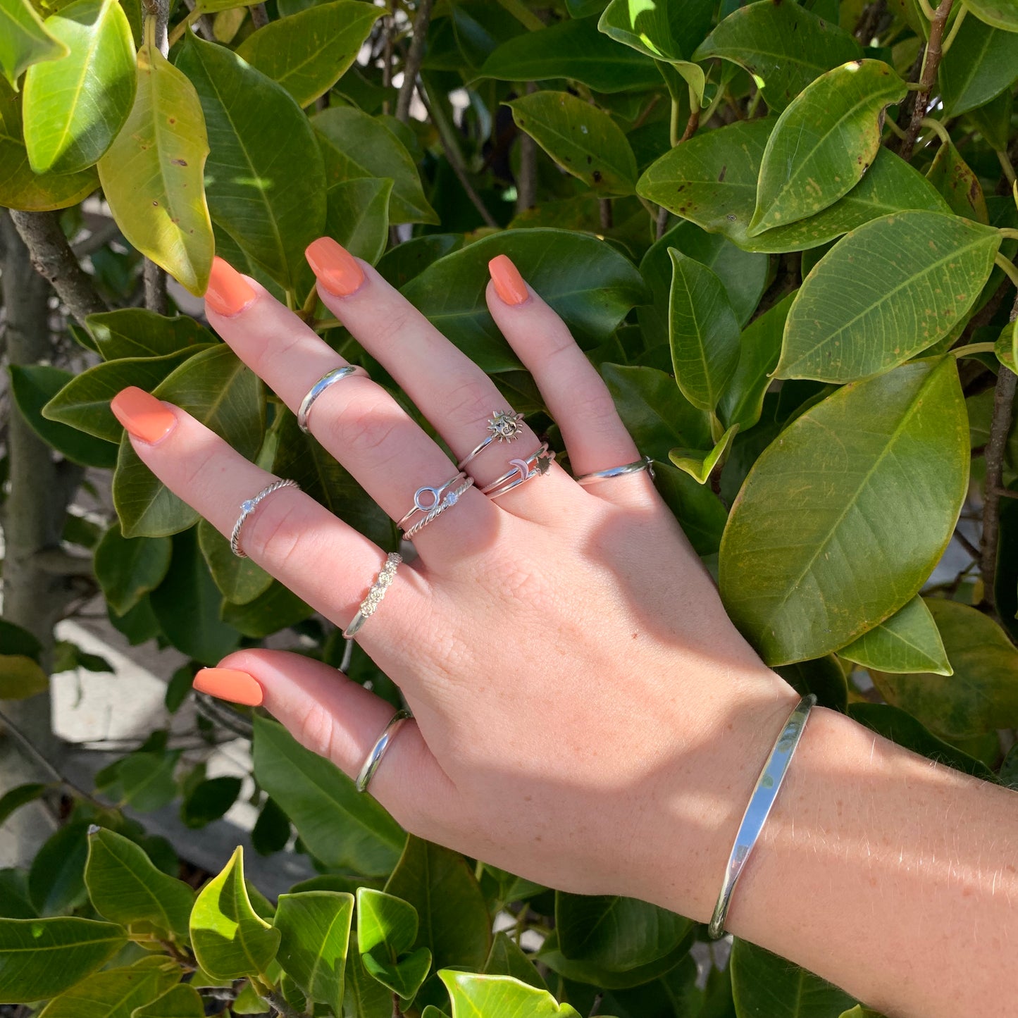 Stacker Ring High Shine Rope