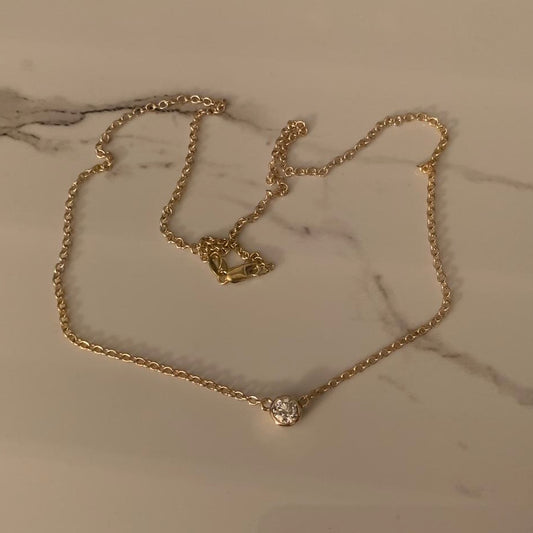 9kt Gold Diamond Pendant