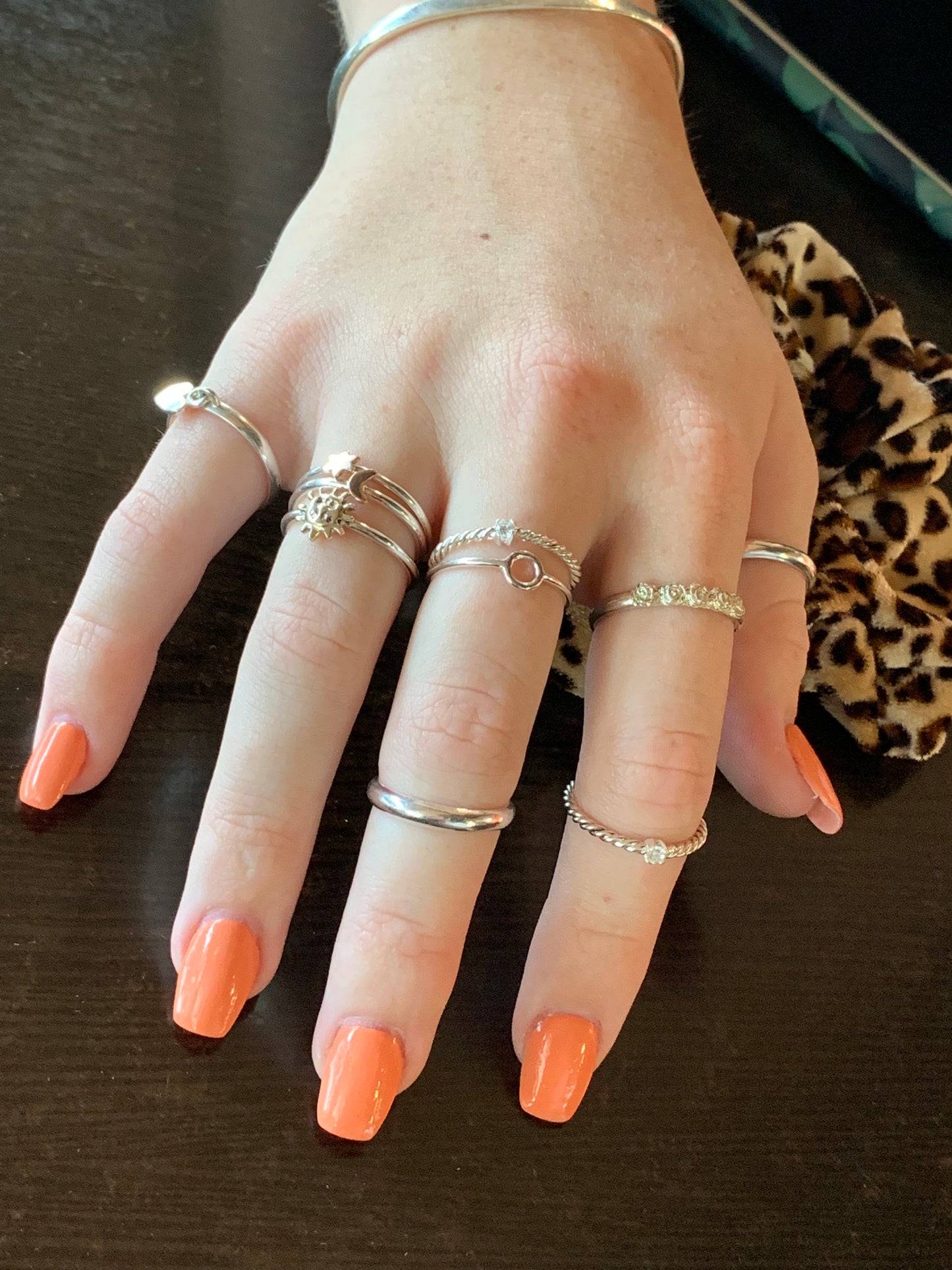 Sterling Silver Stacker Ring: Circle