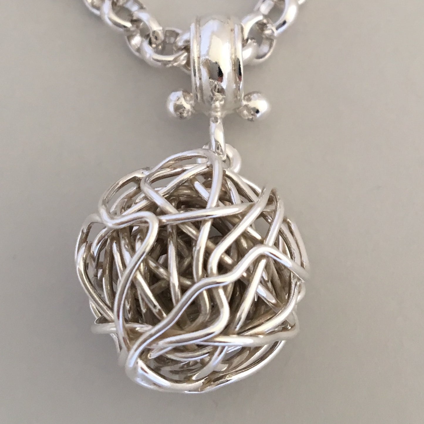 Sterling Silver Ball of Life Pendant