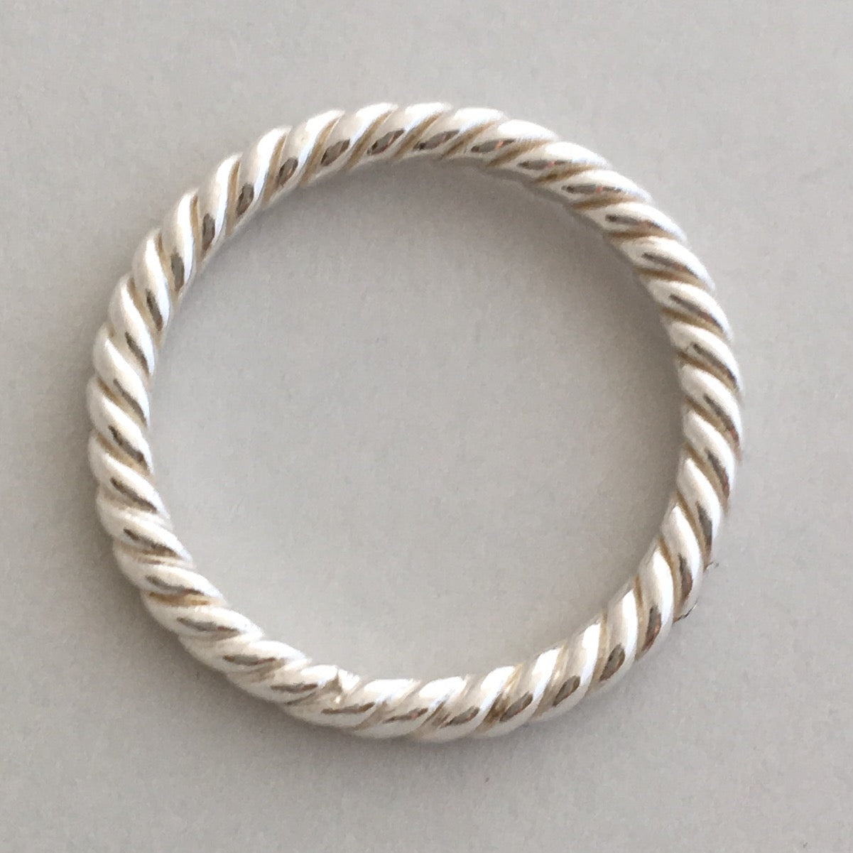 Stacker Ring High Shine Rope