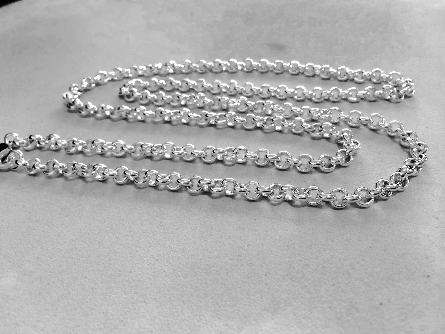 Sterling Silver Handmade Belcher Chain