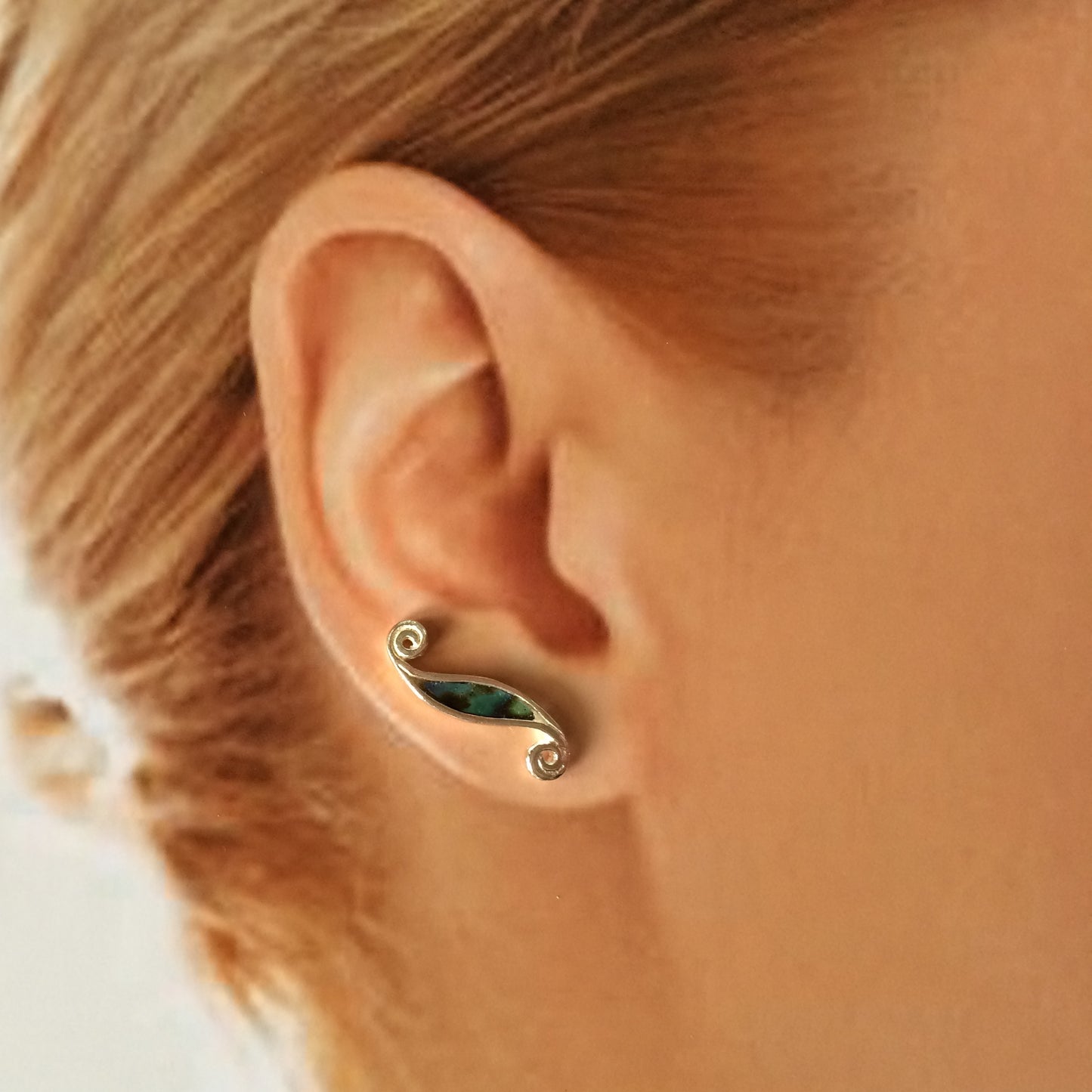 EarClimber TW27 Paua Double ended Spiral