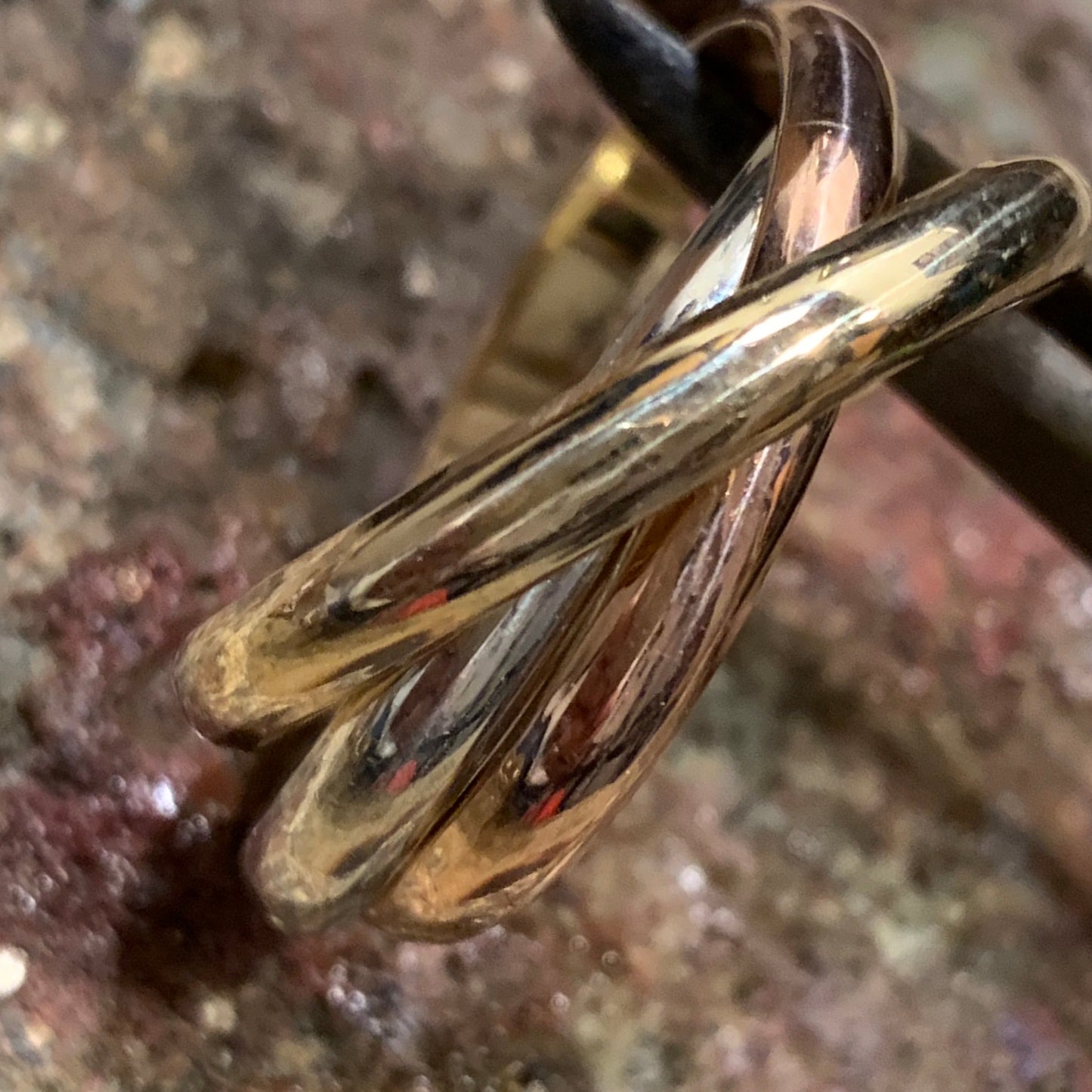 9kt Gold Russian Wedder Ring