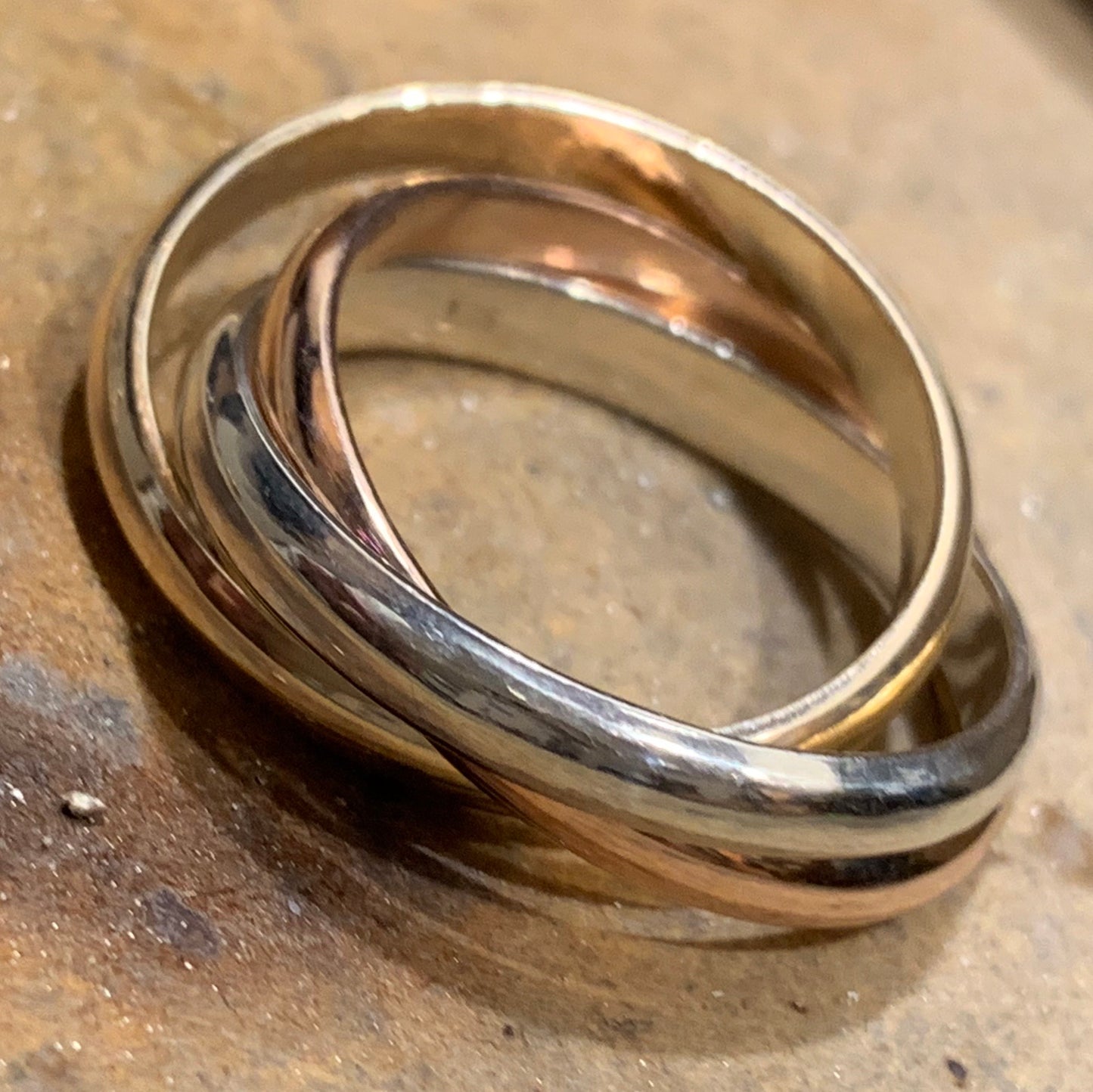 9kt Gold Russian Wedder Ring