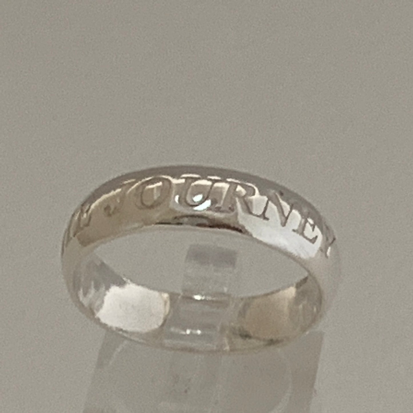 Sterling Silver Words to Wear Ring The Journey