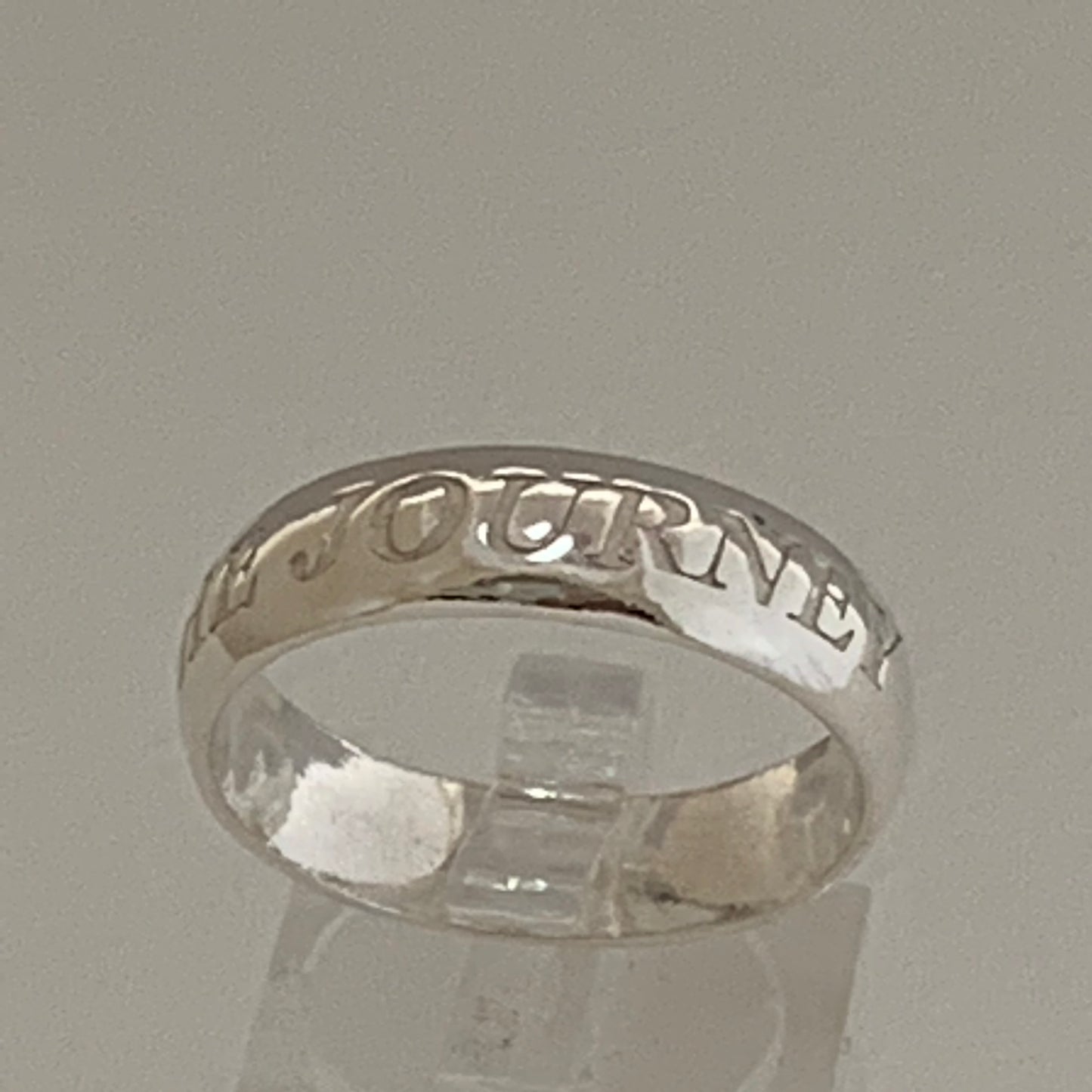 Sterling Silver Words to Wear Ring The Journey