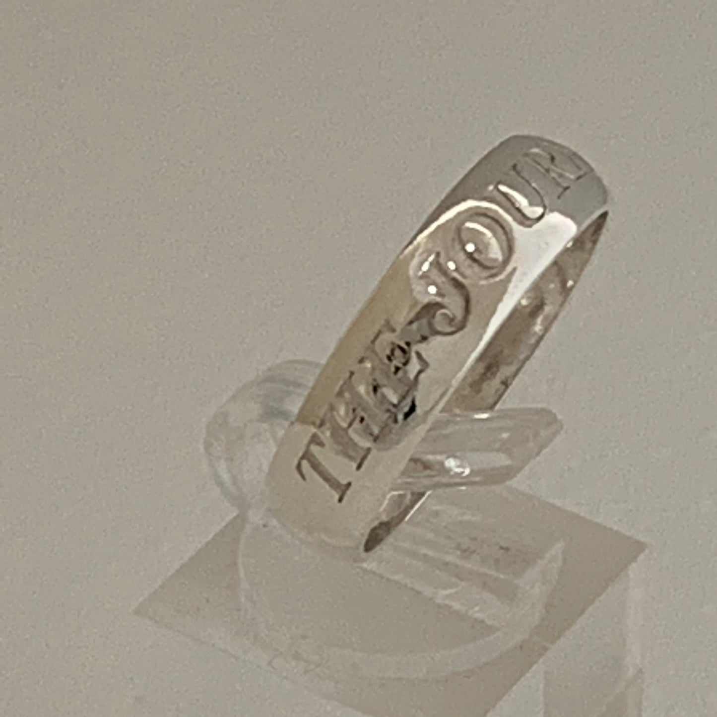 Sterling Silver Words to Wear Ring The Journey