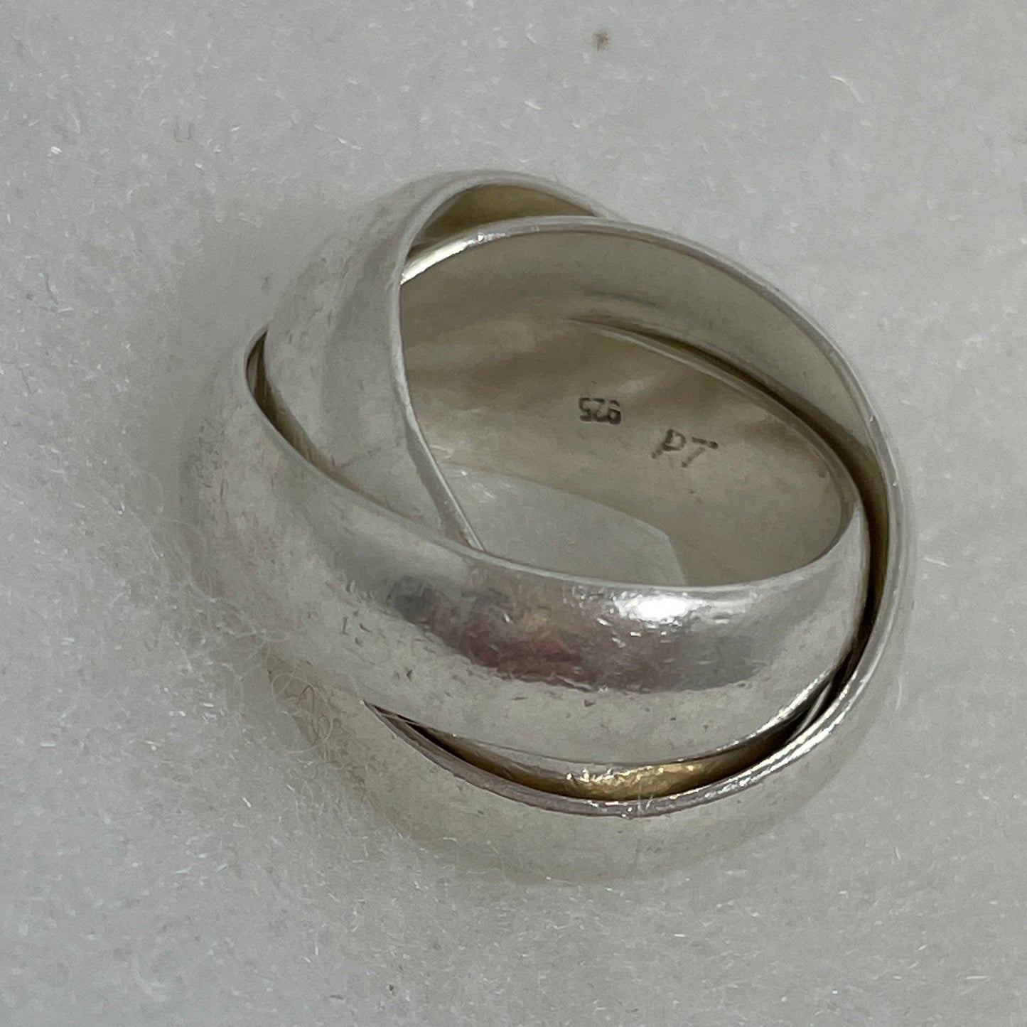 Sterling Silver Russian Wedder Rings