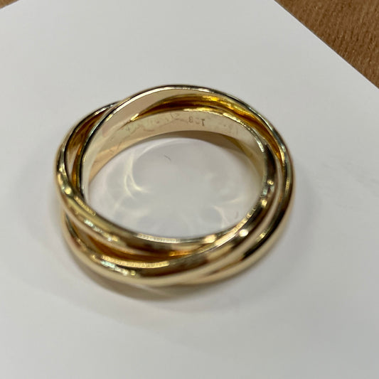 9kt Gold Russian Wedder Ring